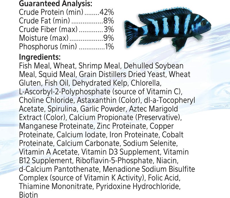 Aqueon Cichlid Food Mini 8.5 Ounces - Image 4